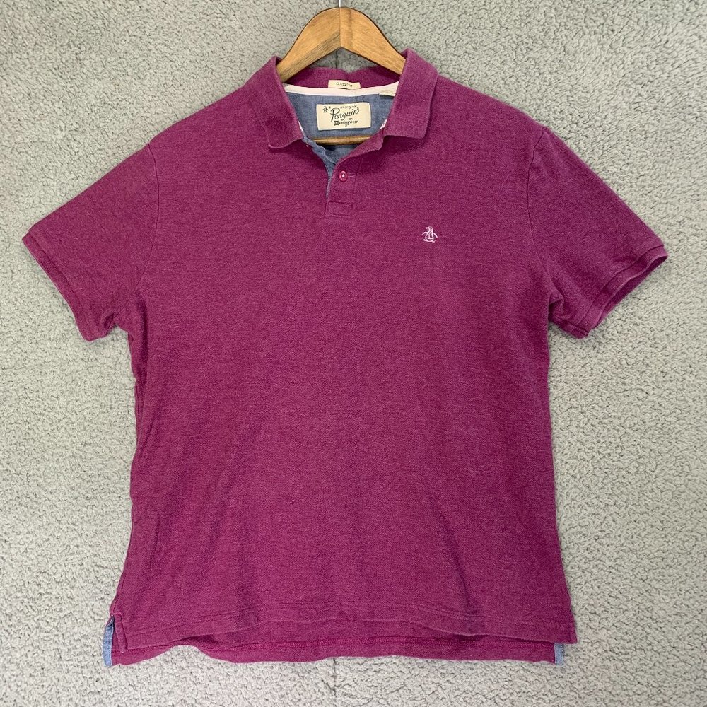 Penguin Classic Fit Golf Polo Medium Casual T-shirt. Perfect Condition
